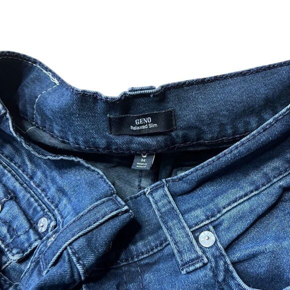 True Religion Geno Relaxed Slim Jeans 34 - Picture 7 of 8